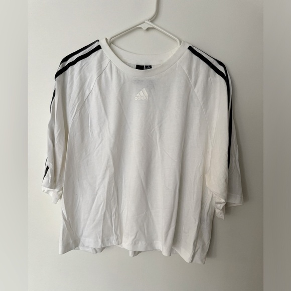 Adidas Velvet Stripes Tee - Picture 2 of 9